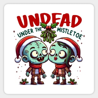 Undead Under the Mistletoe Magnet